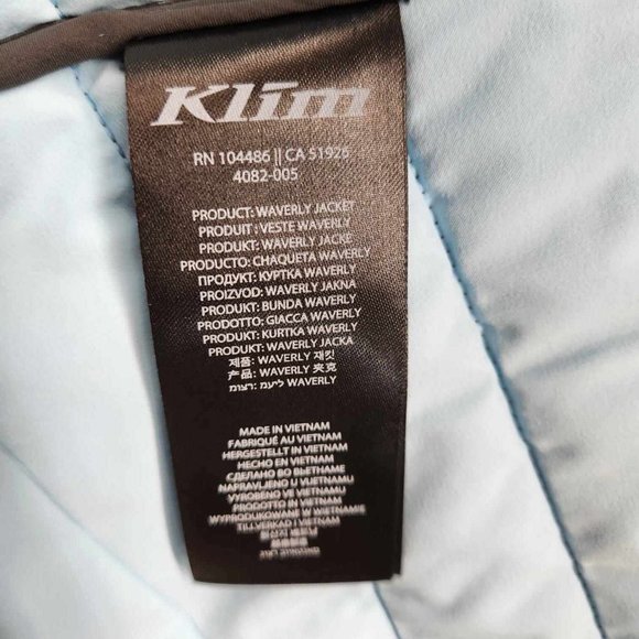 Klim Women's Gray Jacket - Picture 14 of 14